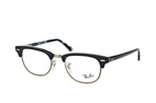 Ray-Ban Clubmaster RX 5154 5749 small SchwarzPerspektivenansicht Thumbnail