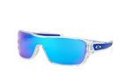 Oakley Turbine Rotor OO 9307 08 Transparent / Blau / BlauPerspektivenansicht Thumbnail