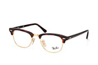 Ray-Ban Clubmaster RX 5154 5749 small Goldfarben / HavanaPerspektivenansicht Thumbnail