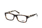 Ray-Ban RX 5268 5119 Havana / BeigePerspektivenansicht Thumbnail