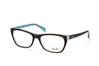 Ray-Ban RX 5298 2012 Blau / HavanaPerspektivenansicht Thumbnail