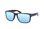 Oakley Holbrook OO 9102 C1 Prizm Deep Schwarz / Polglas GrauPerspektivenansicht Thumbnail
