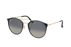 Ray-Ban RB 3546 9009/85 large Goldfarben / Schwarz / Verlaufsglas GrauPerspektivenansicht Thumbnail