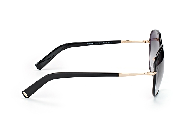 Tom Ford Georgia FT 0498/S 01B Perspektivenansicht