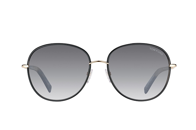 Tom Ford Georgia FT 0498/S 01B Perspektivenansicht