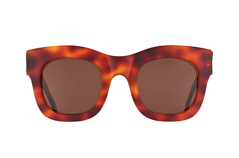 Illesteva IL Hamilton-matte havana