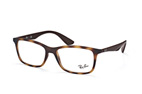 Ray-Ban RX 7047 5196 large Havana / BraunPerspektivenansicht Thumbnail