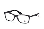 Ray-Ban RX 7047 5196 large SchwarzPerspektivenansicht Thumbnail