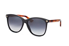 Gucci GG 0024S 002 Schwarz / Havana / Verlaufsglas GrauPerspektivenansicht Thumbnail