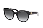 Gucci GG 0035S 001 Schwarz / Verlaufsglas GrauPerspektivenansicht Thumbnail