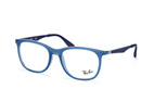 Ray-Ban RX 7078 5849 BlauPerspektivenansicht Thumbnail