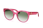Gucci GG 0035S 001 Rosa / Verlaufsglas Gr&uuml;nPerspektivenansicht Thumbnail