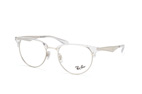 Ray-Ban RX 6396 2933 Silber / TransparentPerspektivenansicht Thumbnail