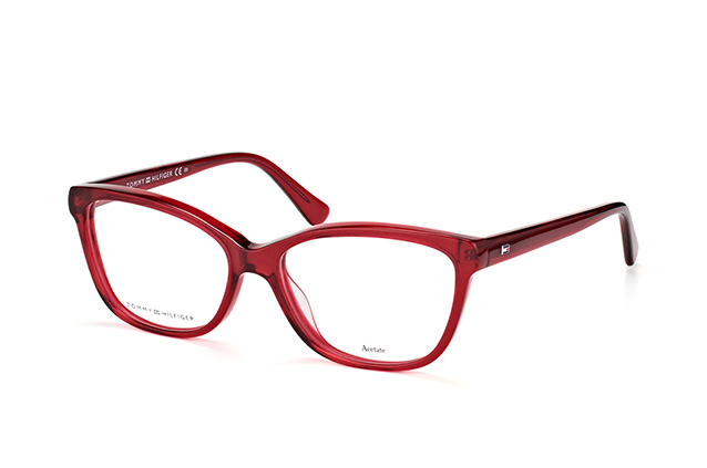 red tommy hilfiger glasses