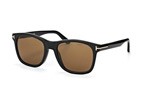 Tom Ford Eric-02 FT 0595/S 01J Schwarz / BraunPerspektivenansicht Thumbnail