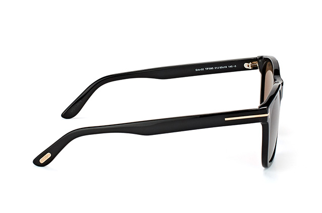 Tom Ford Eric-02 FT 0595/S 01J Perspektivenansicht