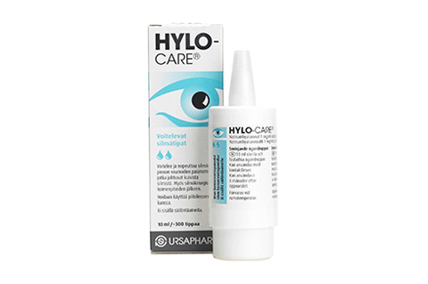  Eye drops Hylo-Care 10ml framifrån