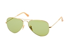 Ray-Ban Aviator large RB 3025 L0205 Goldfarben / Gr&uuml;nPerspektivenansicht Thumbnail