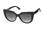 Gucci GG 0164S 001 Schwarz / Verlaufsglas GrauPerspektivenansicht Thumbnail