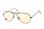 Ray-Ban Aviator large RB 3025 L0205 Schwarz / Gelb Minithumbnail