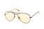 Ray-Ban Aviator RB 3025 002/58 small Schwarz / Gelb Minithumbnail