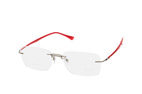 Ray-Ban RX 8750 1192 Grau / RotPerspektivenansicht Thumbnail