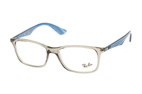 Ray-Ban RX 7047 5196 large Grau / BlauPerspektivenansicht Thumbnail