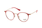 Ray-Ban RX 6378 2905 Goldfarben / RotPerspektivenansicht Thumbnail