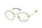 Ray-Ban RX 3582V 3034 small Goldfarben / SchwarzPerspektivenansicht Thumbnail