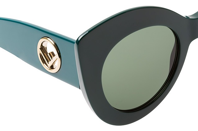 fendi sunglasses green