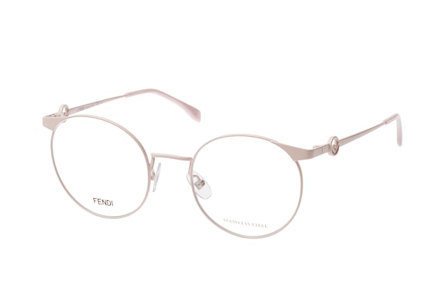 fendi rimless eyeglasses