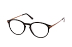 Mister Spex Collection Demian AC50 black Havana / M&oslash;rk brun perspektivvisning miniatyrbilde