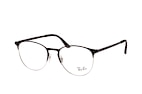 Ray-Ban RX 6375 2861 small Noir / Argent vue en perpective Thumbnail