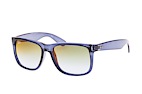 Ray-Ban Justin RB 4165 601/8G Blau / Verlaufsglas Gr&uuml;nPerspektivenansicht Thumbnail