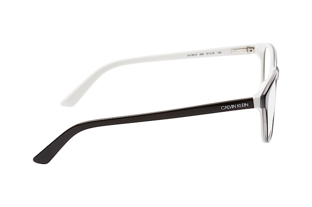 calvin klein black and white glasses