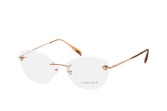 versace rimless glasses