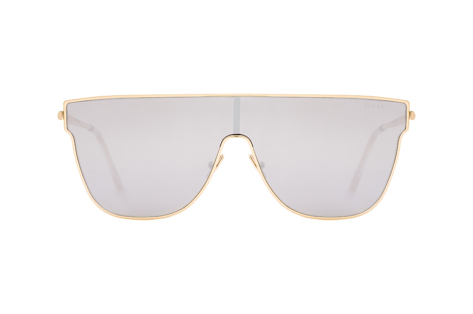 Super by Retrosuperfuture Lenz Flat Top Silver G6V/R