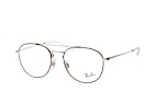 Ray-Ban RX 6414 2501 Schwarz / SilberPerspektivenansicht Thumbnail