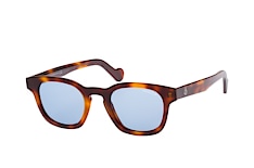 Moncler ML 0072/s 52V, Square Sonnenbrillen, Havana