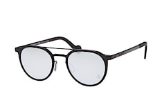Moncler ML 0065/s 01C, Round Sonnenbrillen, Schwarz