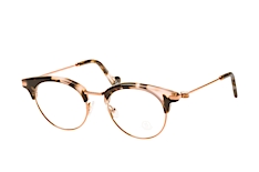 Moncler ML 5020/v 055, Round Brillen, Havana
