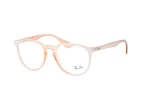 Ray-Ban RX 7046 5364 small Rosa / Blanco perspective view thumbnail