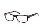 Ray-Ban RX 5268 5119 Braun / LilaPerspektivenansicht Thumbnail