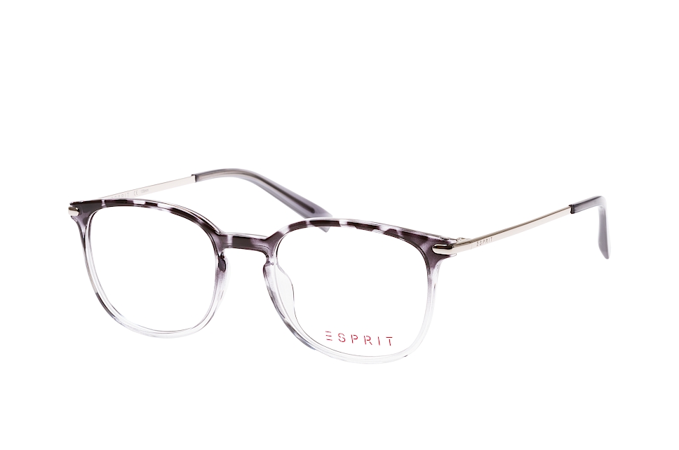 Esprit ET 17569 505, Inkl. Gläser, Quadratische Brille, Damen Grau