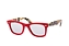 Ray-Ban Wayfarer RB 2140 901 Rot / Havana / Polglas Grau Minithumbnail