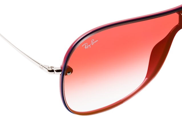 ray ban aviator rouge