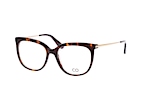 CO Optical Papilion TP 3611 black Havana / Guld perspektiv minibild