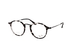 Ray-Ban Round RX 2447V 5833 small Grau / SchwarzPerspektivenansicht Thumbnail