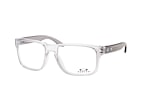 Oakley HOLBROOK RX OX 8156 01 Transparente / Gris perspective view thumbnail