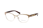 Versace VE 1256 1434 Beige / Goldfarben / BraunPerspektivenansicht Thumbnail